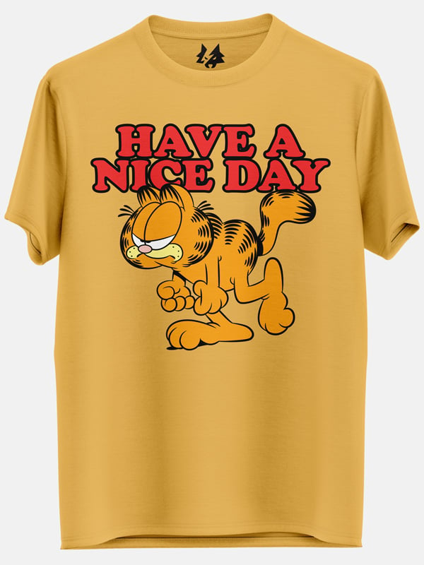 Have A Nice Day - Garfield Official T-shirt