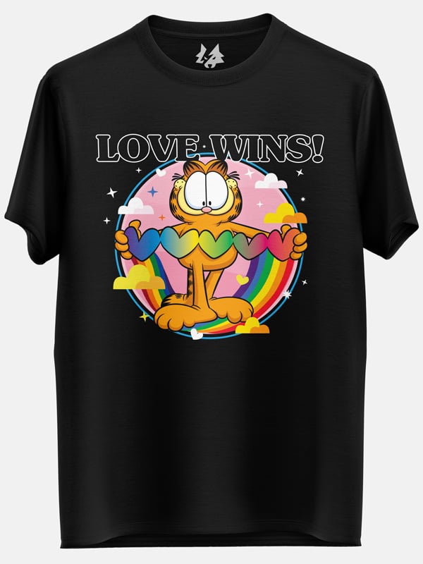 Love Wins! - Garfield Official T-shirt