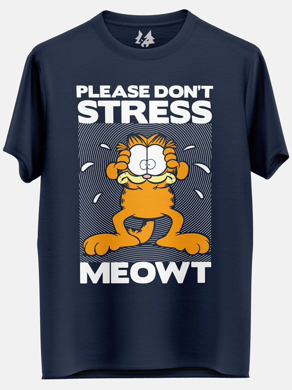 Please Don't Stress Meowt - Garfield Official T-shirt