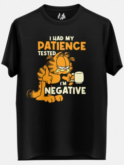 Tested Negative For Patience - Garfield Official T-shirt