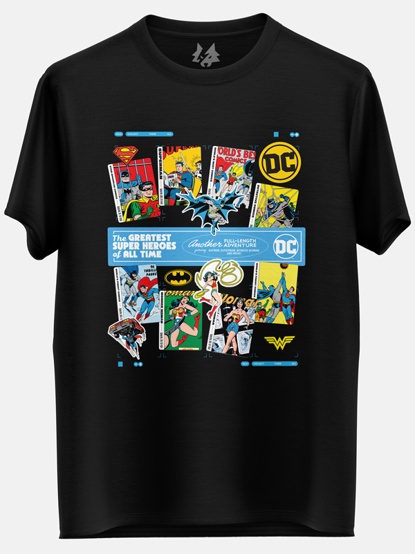 Greatest Superheroes Of All Time - DC Comics Official T-shirt