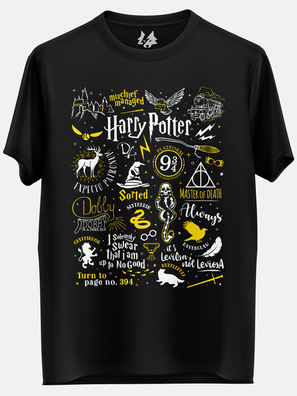 Harry Potter: Infographic - Harry Potter Official T-shirt