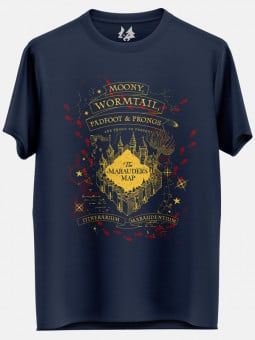 The Marauder's Map - Harry Potter Official T-shirt