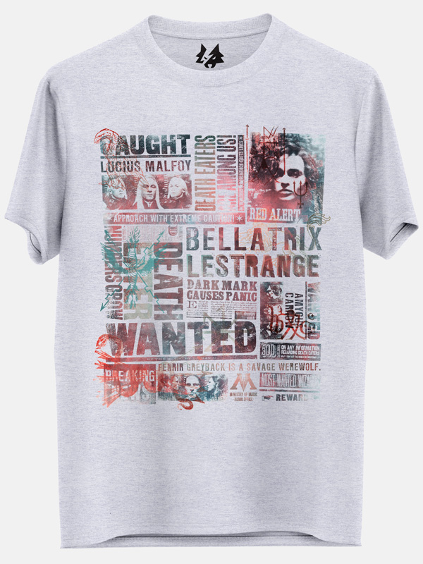 Wanted: Bellatrix Lestrange - Harry Potter Official T-shirt