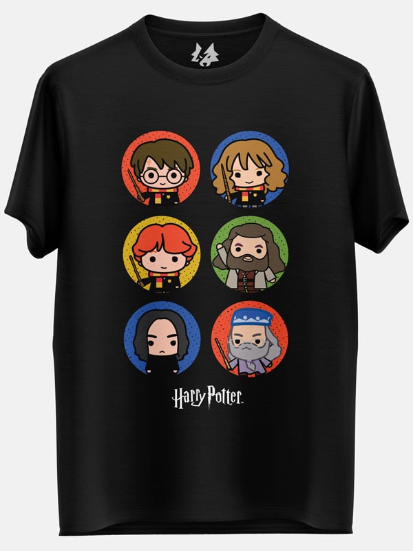 Wizards Chibi - Harry Potter Official T-shirt