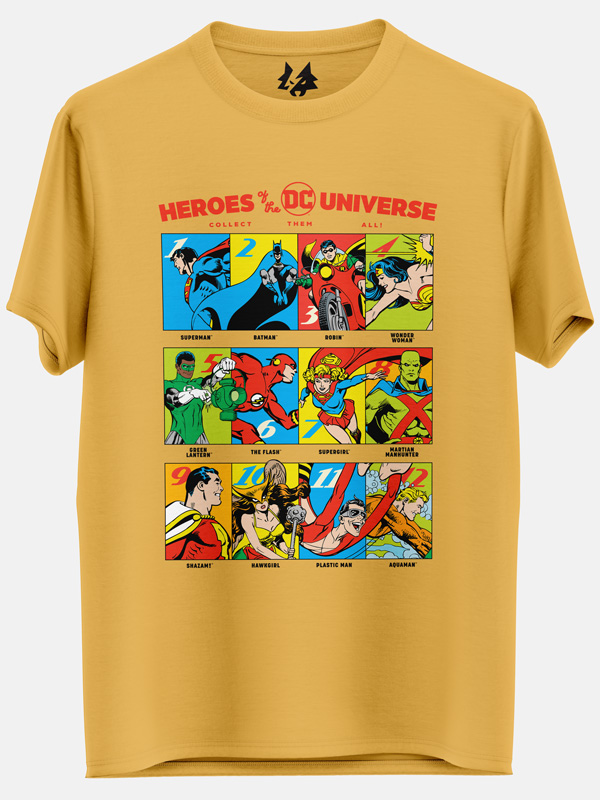 Heroes Of The DC Universe - DC Comics Official T-shirt