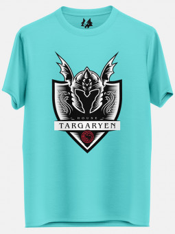 House Targaryen Helmet Shield Logo - House Of The Dragon Official T-shirt
