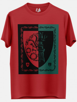 Split Shield - House Of The Dragon Official T-shirt