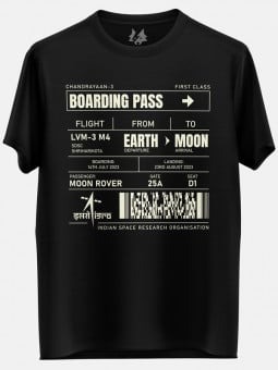 Moon Boarding - ISRO Official T-shirt