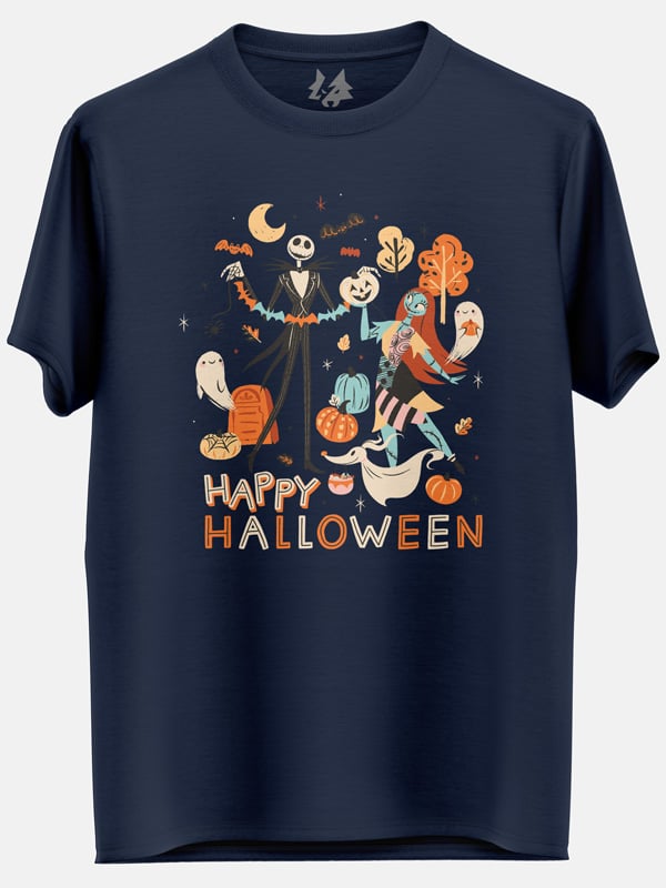 Jack & Sally's Happy Halloween - Disney Official T-shirt