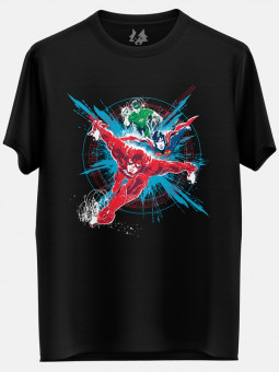 Justice League: Speedy Trio - Justice League Official T-shirt