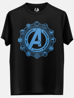 Earth's Mightiest Heroes Icons - Marvel Official T-shirt