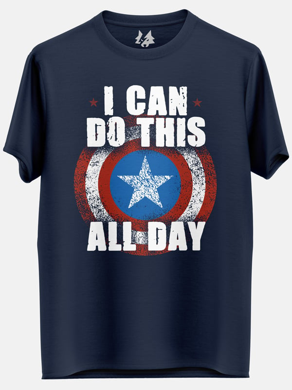 I Can Do This All Day - Marvel Official T-shirt