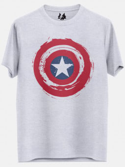 Captain America's Shield - Marvel Official T-shirt