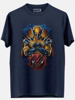 Clawed Superhuman - Marvel Official T-shirt