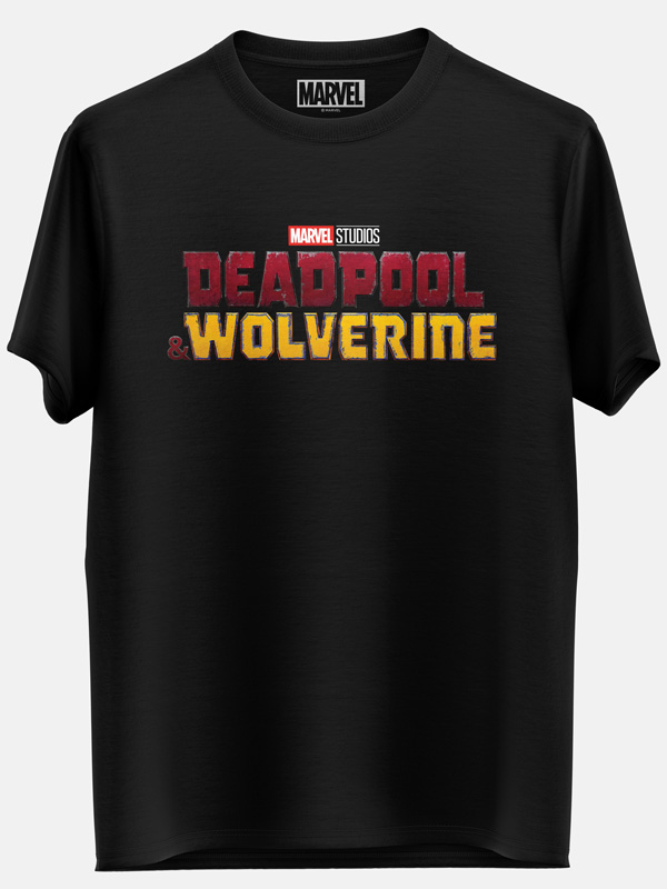 Deadpool & Wolverine: Title Logo - Marvel Official T-shirt