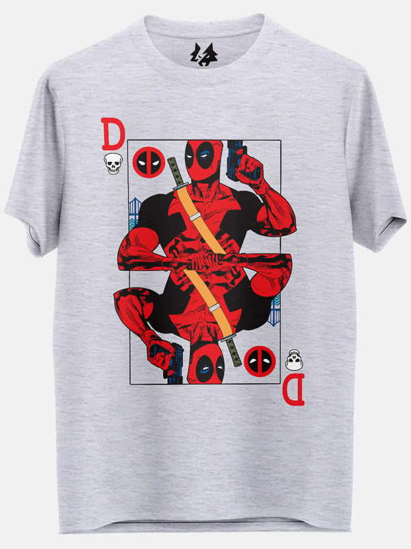 Deadpool Card - Marvel Official T-shirt