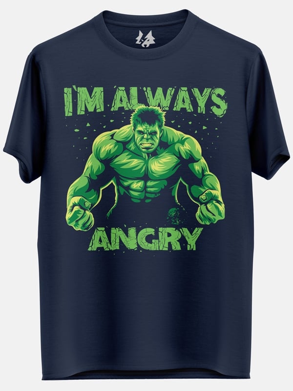 I'm Always Angry - Marvel Official T-shirt