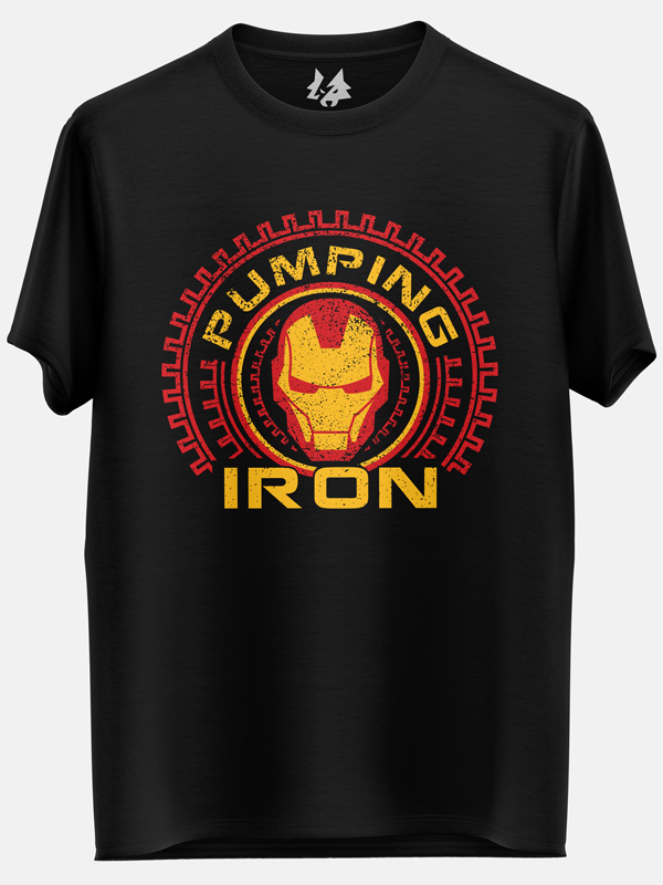 Pumping Iron - Marvel Official T-shirt