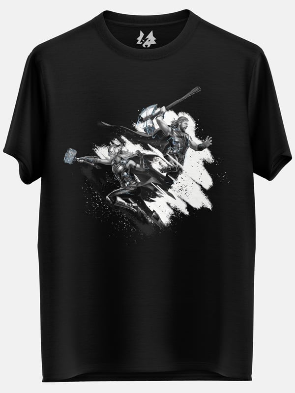 Love & Thunder Duo - Marvel Official T-shirt