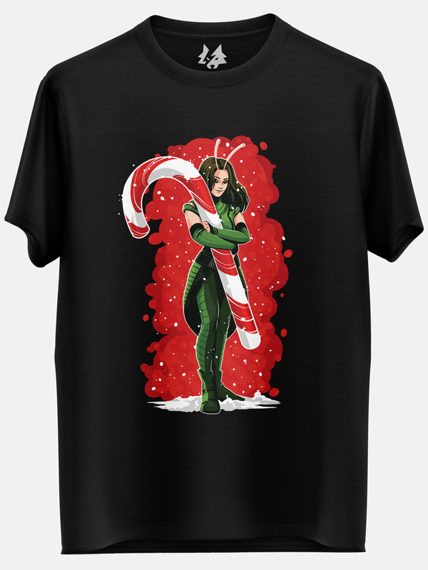 Mantis Steals Christmas - Marvel Official T-shirt