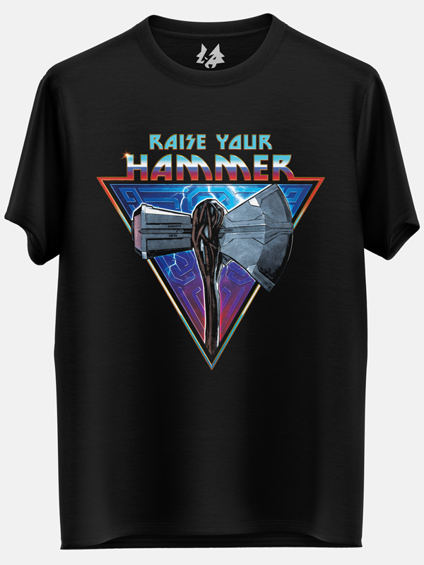 Raise Your Hammer - Marvel Official T-shirt