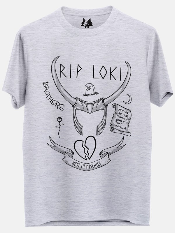 RIP Loki - Marvel Official T-shirt