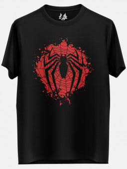 Spider-Man: Splatter Logo - Marvel Official T-shirt