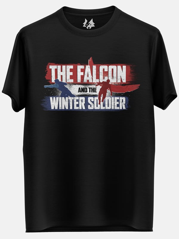 The Falcon And The Winter Soldier Logo - Marvel Official T-shirt