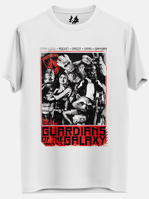 Vintage GOTG Art - Marvel Official T-shirt