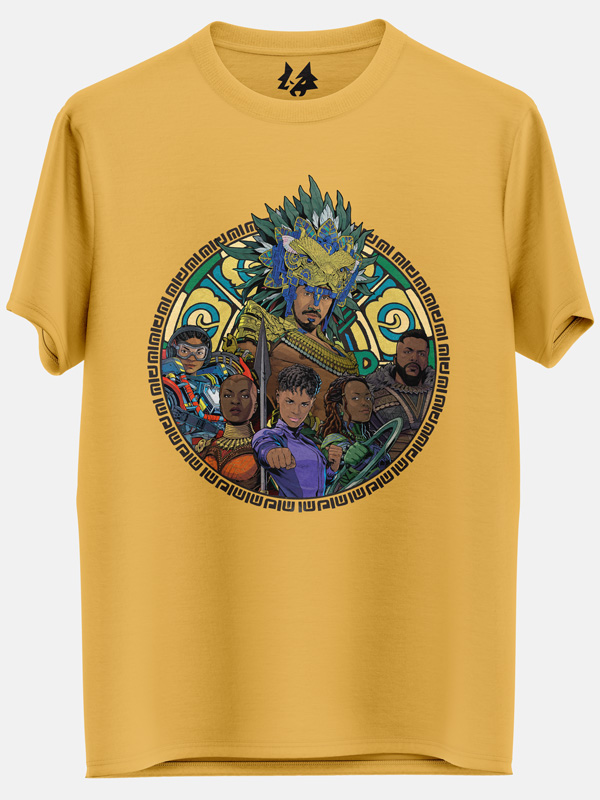 Wakanda Forever Seal - Marvel Official T-shirt