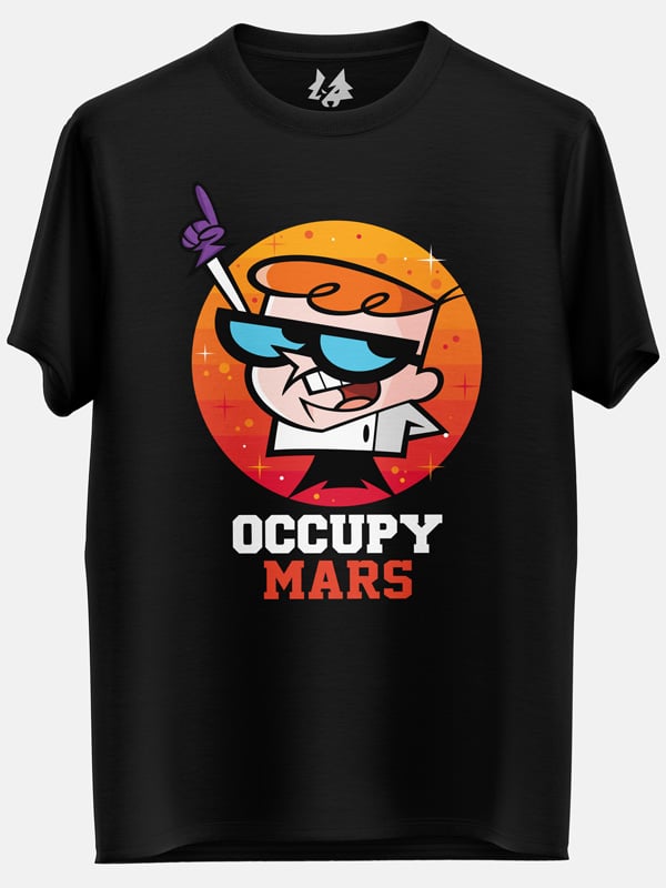 Occupy Mars  - Dexter's Laboratory Official T-shirt