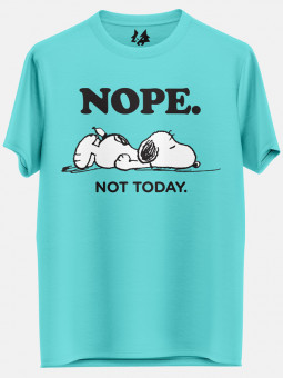 Nope. Not Today. - Peanuts Official T-shirt