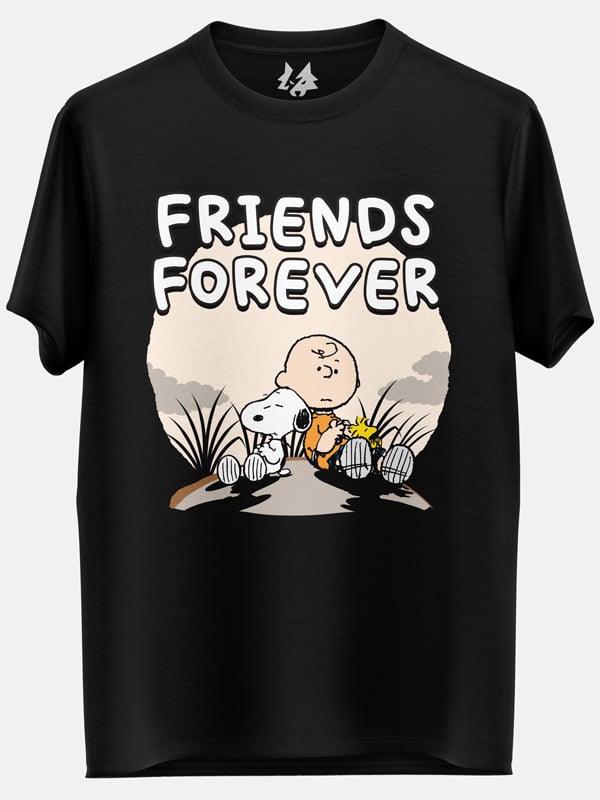 Peanuts: Friends Forever - Peanuts Official T-shirt