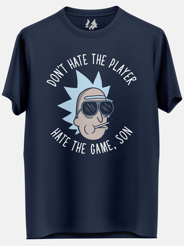 Hate The Game - Rick And Morty Official T-shirt