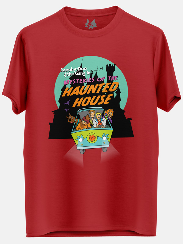 Mysteries Of The Haunted House - Scooby Doo Official T-shirt