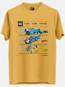 Secret Identities - DC Comics Official T-shirt