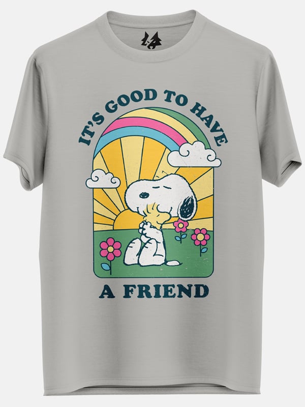 Snoopy: Good To Have A Friend - Peanuts Official Tshirt