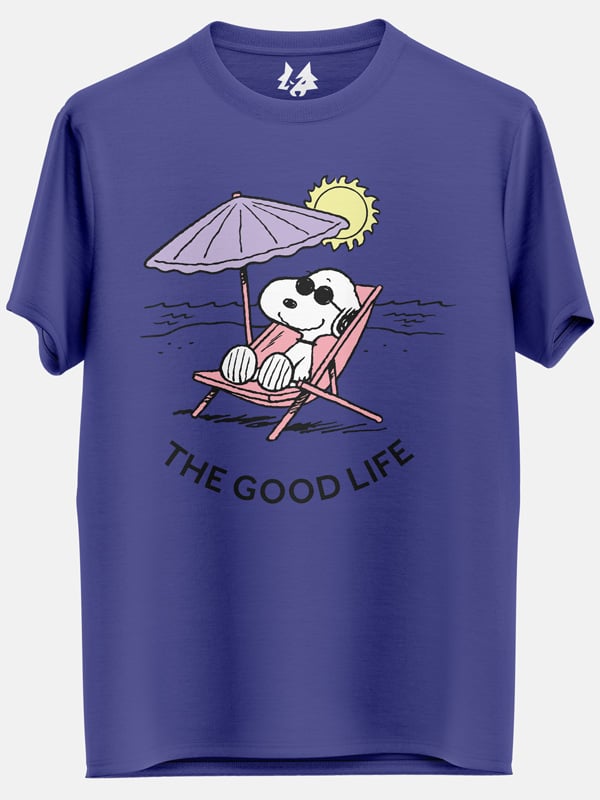 Snoopy: Living The Good Life - Peanuts Official Tshirt