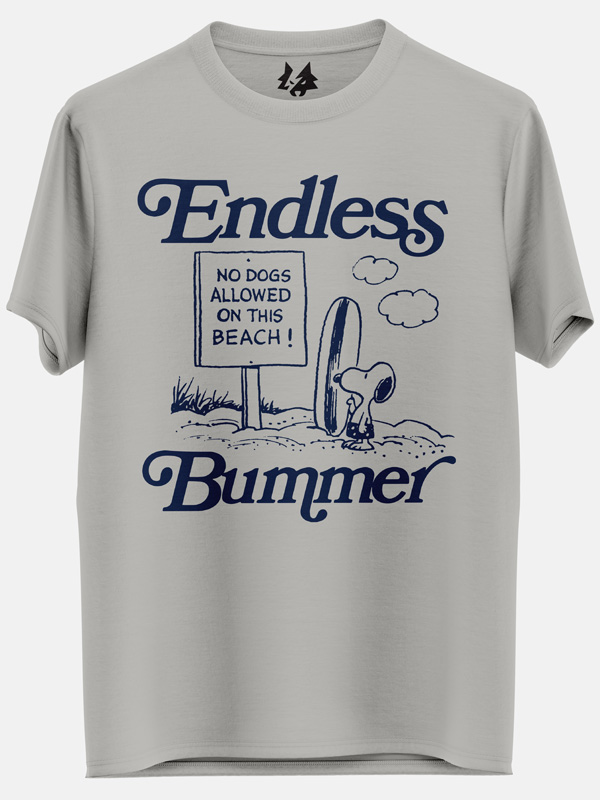 Snoopy's Endless Bummer - Peanuts Official Tshirt