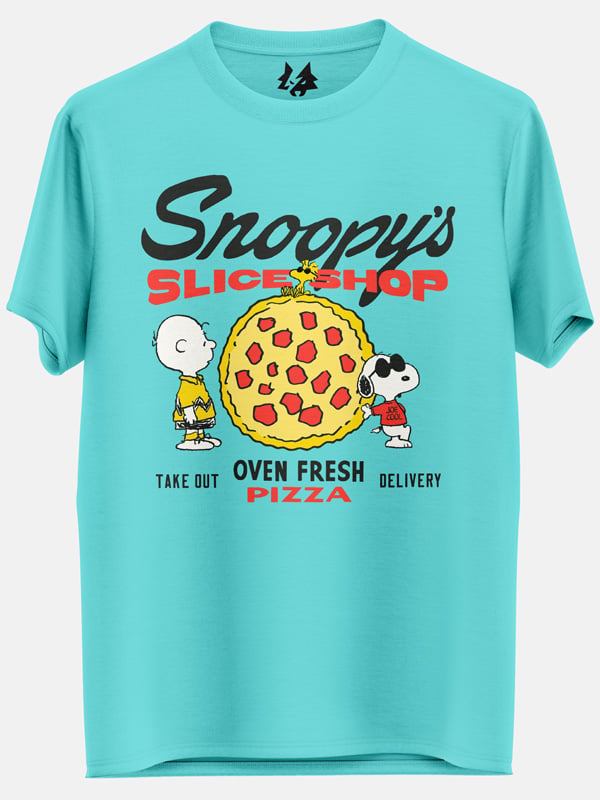 Snoopy's Slice Shop - Peanuts Official Tshirt