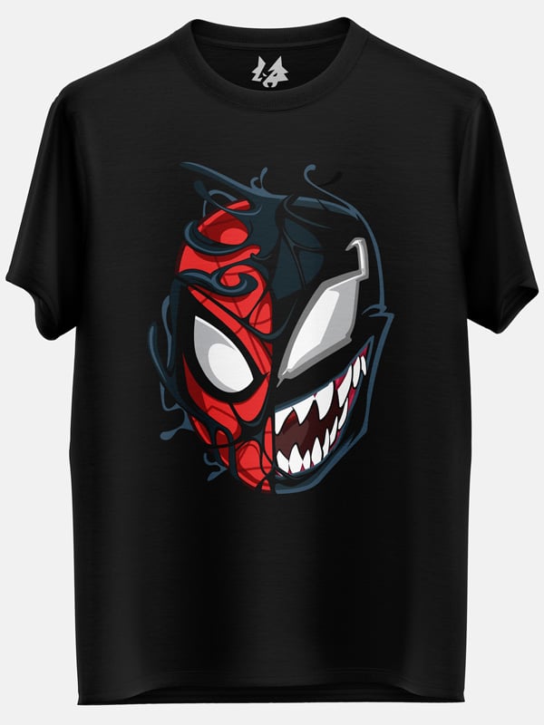 Spider-Man Venom Split - Marvel Official T-shirt