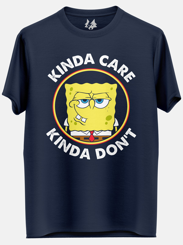 Kinda Care, Kinda Don't - SpongeBob SquarePants Official T-shirt