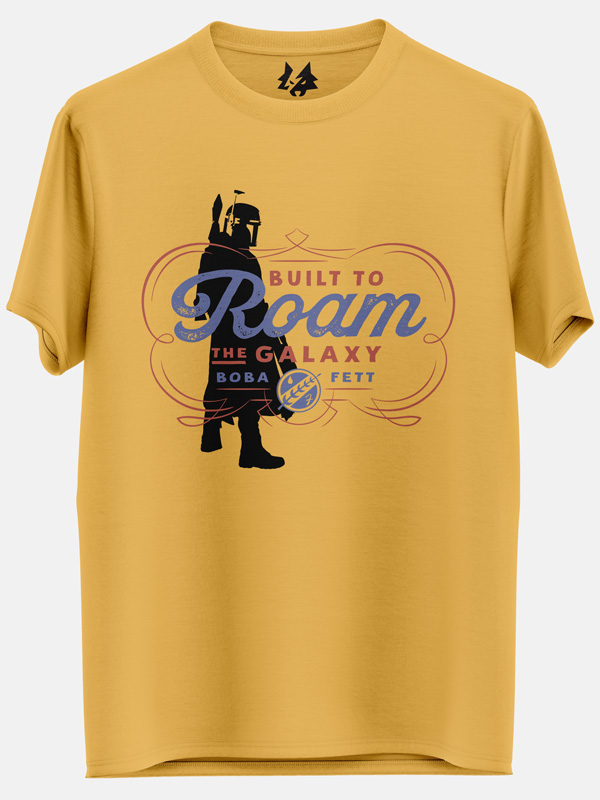 Built To Roam The Galaxy - Star Wars Official T-shirt