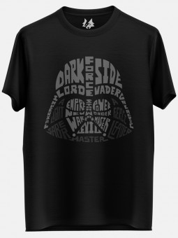 Darth Vader: Typography - Star Wars Official T-shirt