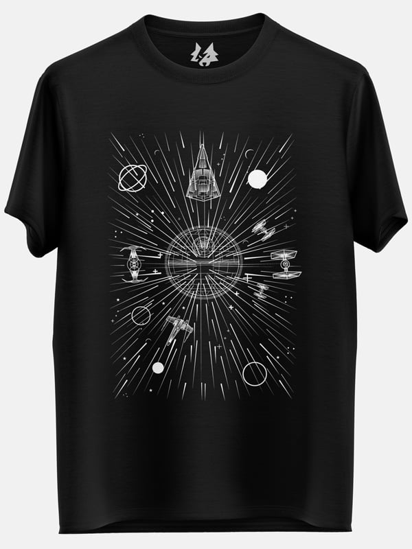 Death Star Fall - Star Wars Official T-shirt