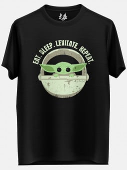Eat. Sleep. Levitate. Repeat. - Star Wars Official T-shirt