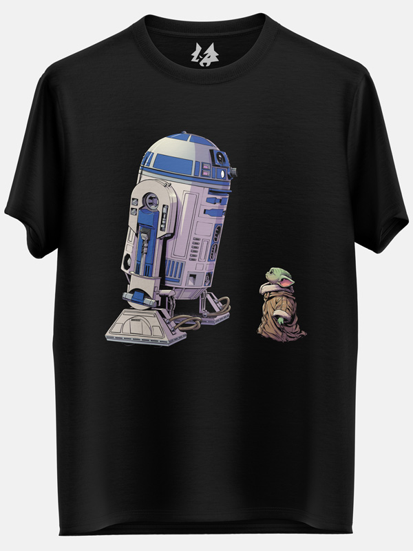 R2-D2 And Grogu - Star Wars Official T-shirt