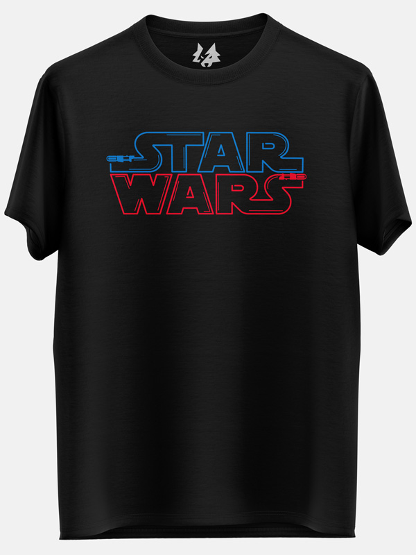 Star Wars: Saber Logo - Star Wars Official T-shirt