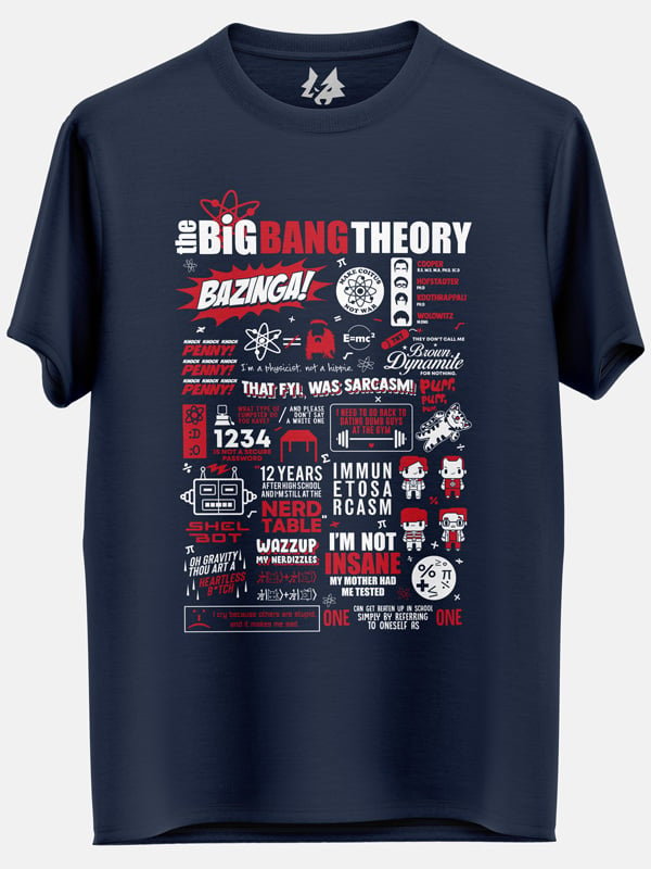 The Big Bang Theory: Infographic - The Big Bang Theory Official T-shirt